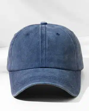 Gorra en azul lavado